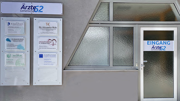 Ordination Eingang Ordination